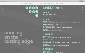 GEM fest 2015 site | lineup