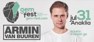 Armin Van Buuren Gem fest 2015 billboard